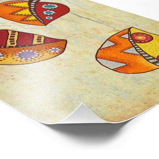 Herbstblätter Fotodruck (Ecke)