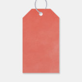 Herbstblätter geben Dankeschön Erntedank Geschenkanhänger (Rückseite)