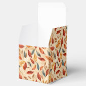 Herbstblätter Gefallen Geschenkbox Geschenkschachtel (Geöffnet)