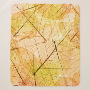 Herbstblätter gelb und orange Hintergrund - trans Sherpadecke