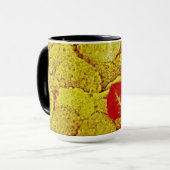 Herbstblätter - Gemälde Kunst Tasse (Vorderseite Links)