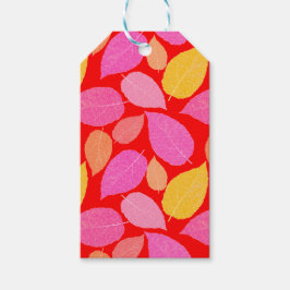 Herbstblätter. Geschenkanhänger