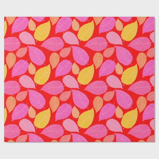 Herbstblätter. Geschenkpapier (Flach)