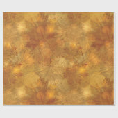 Herbstblätter Geschenkpapier (Flach)