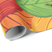 Herbstblätter Geschenkpapier (Rolleneckpunkt)