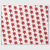 Herbstblätter Geschenkpapier (Flach)