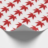 Herbstblätter Geschenkpapier (Ecke)