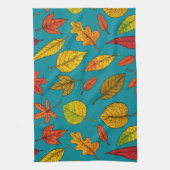 Herbstblätter Geschirrtuch (Vertikal)