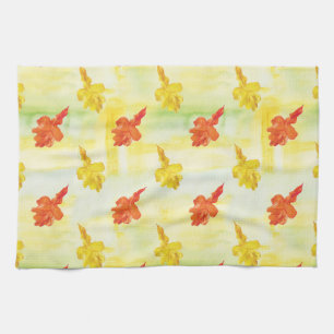 Herbstblätter Geschirrtuch