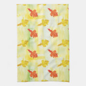 Herbstblätter Geschirrtuch (Vertikal)