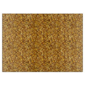 Herbstblätter Glas Schneidbrett Schneidebrett (Vorderseite)