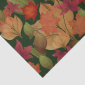 Herbstblätter grün seidenpapier (Ausschnitt)