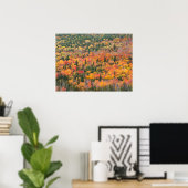 Herbstblätter | Halbinsel Keweenaw, Michigan Poster (Heimbüro)