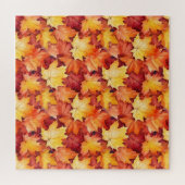 Herbstblätter, Herbstlaube, farbenfrohe Blätter Puzzle (Horizontal)