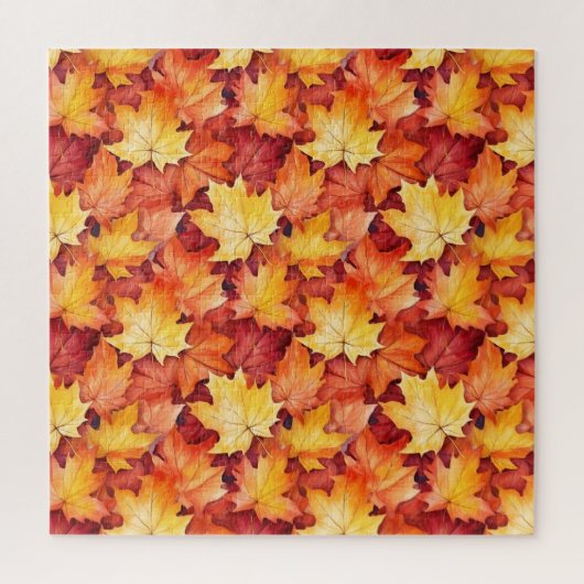 Herbstblätter, Herbstlaube, farbenfrohe Blätter Puzzle (Vertikal)