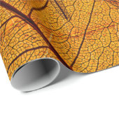 Herbstblätter im Detail Herbst,Hintergrund,Beaut Geschenkpapier (Rolleneckpunkt)