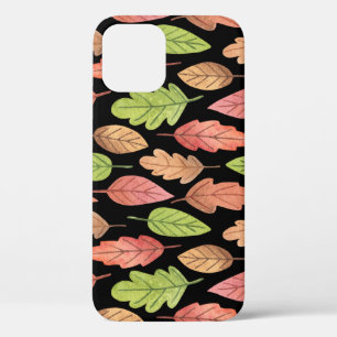 Herbstblätter in Aquarellfarben: nahtloses Muster Case-Mate iPhone Hülle