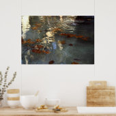 Herbstblätter in der Provence Poster (Küche)