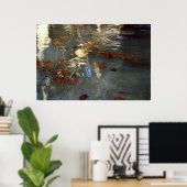 Herbstblätter in der Provence Poster (Heimbüro)