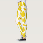 Herbstblätter in Gelb Leggings (Links)