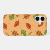 Herbstblätter iPhone 16 Hülle (Rückseite (Horizontal))