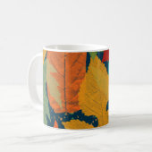 Herbstblätter Kaffeetasse (Vorderseite Links)