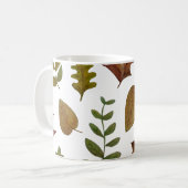 Herbstblätter Kaffeetasse (Vorderseite Links)