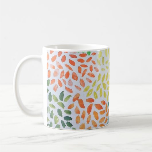 Herbstblätter Kaffeetasse (Links)