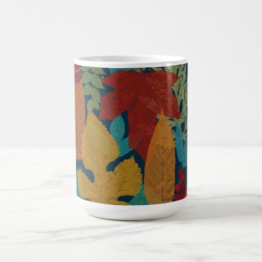 Herbstblätter Kaffeetasse (Mittel)