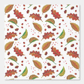 Herbstblätter, Kastanien, Haselnüsse und Berries F Tapete (Vorderseite)