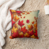 Herbstblätter Kissen (Decke)