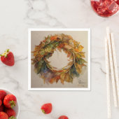 Herbstblätter klassisch serviette (Beispiel)