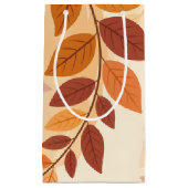 Herbstblätter Kleine Geschenktüte (Vorderseite)