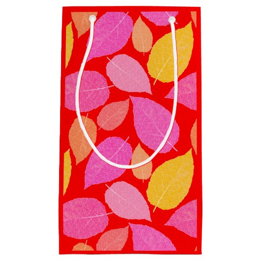 Herbstblätter. Kleine Geschenktüte (Vorderseite)