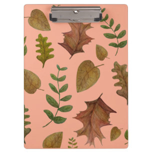 Herbstblätter Klemmbrett