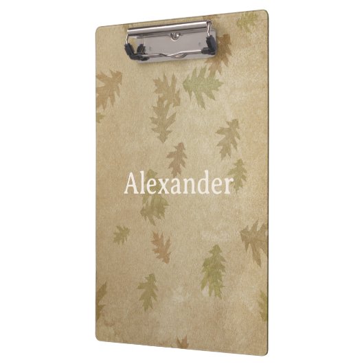 Herbstblätter Klemmbrett (Links)