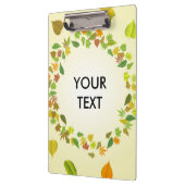 Herbstblätter Klemmbrett (Links)