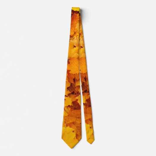 Herbstblätter Krawatte (Vorderseite)
