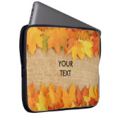 Herbstblätter Laptopschutzhülle (Vorne Rechts)