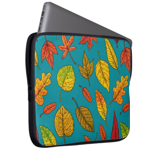 Herbstblätter Laptopschutzhülle (Vorne Rechts)