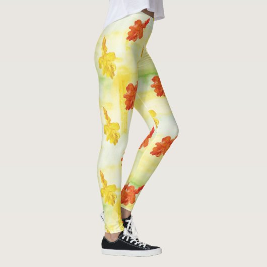 Herbstblätter Leggings (Rechts)
