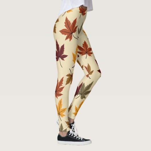Herbstblätter Leggings (Rechts)