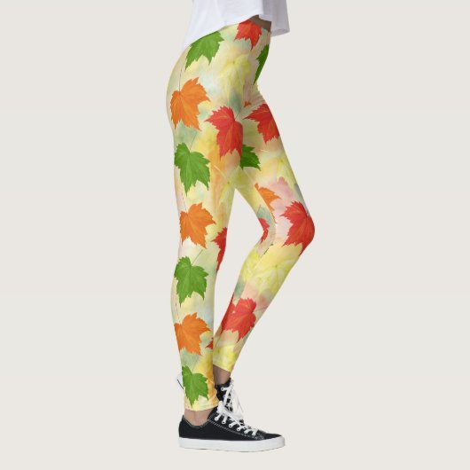 Herbstblätter Leggings (Rechts)