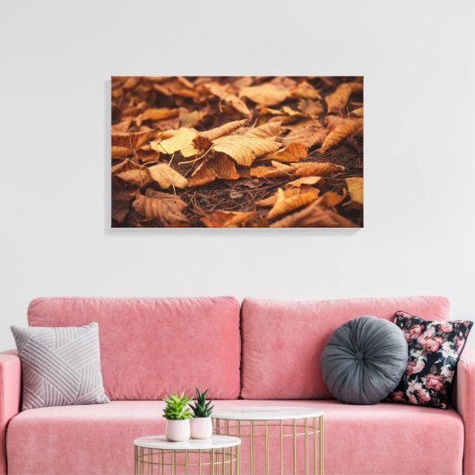 Herbstblätter Leinwanddruck (Insitu (Wohnzimmer))