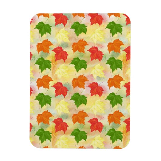 Herbstblätter Magnet (Vertikal)