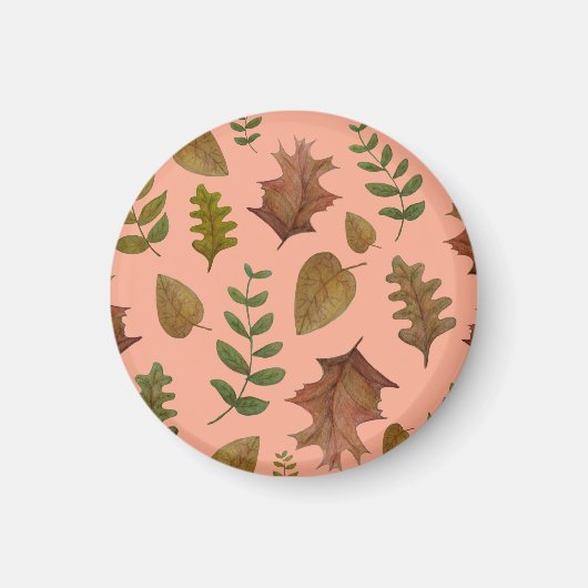 Herbstblätter Magnet (Vorne)