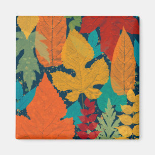 Herbstblätter Magnet