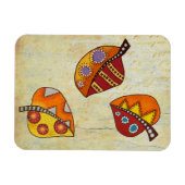 Herbstblätter Magnet (Horizontal)