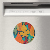 Herbstblätter Magnet (In Situ (Geschirrspüler))