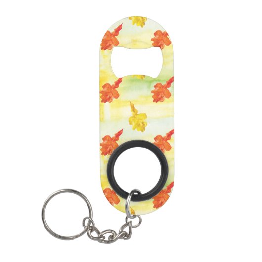 Herbstblätter Mini Flaschenöffner (Vorderseite)
